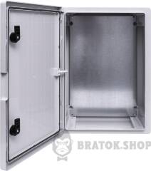 Корпус удароміцний з АБС-пластика e.plbox.350.500.195.blank, 350х500х195мм, IP65