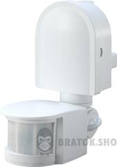 Датчик руху інфрачервоний e.sensor.pir.10F.white(білий), 180°, IP44