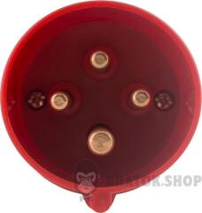Силова вилка переносна e.plug.pro.4.32, 4п., 380В, 32А (024)