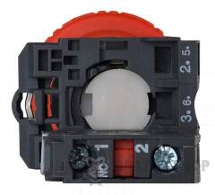 TB5-AS542 Кнопка безпеки.Повернення поворотом. d40mm