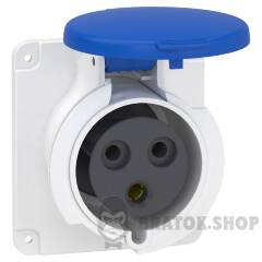 РАЗ.СКР.УСТ.ПРМ.БСТР 32А 2P+E IP44 220В