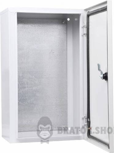 Щит монтажный металевий 50x30x20 ЩМП IP54 УСКО-Укрем UBox Light A0260020086 зовнішній