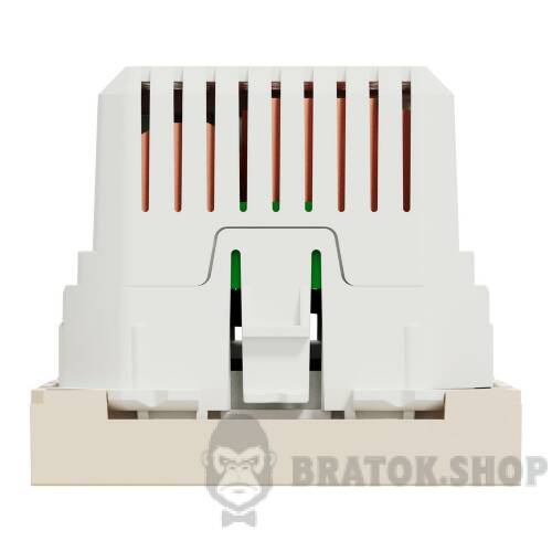 Розетка USB подвійна, 2.1А, 2 модулі, бежева Unica New Studio NU341844 в Киеве