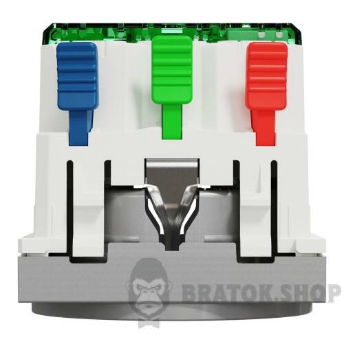 Unica New Силова розетка та USB тип С 10,5 Вт, 2 модулі, алюміній NU301730 в Киеве