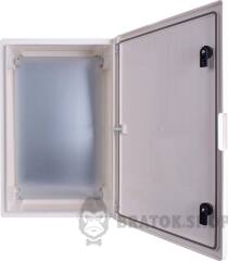 Корпус удароміцний з ASA-пластика e.plbox.400.600.200.ASA.blank, 400х600х200мм, IP65