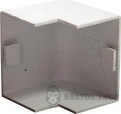 Зовнішній кут e.trunking.blend.out.stand.40.25 для короба 40х25мм