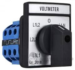 Перемикач пакетний типу ПКП SBI 16А/3.88 (вимірювання напруги)