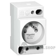 Розетка DIN iPC, 2P+E, 16A-250В змінного струму, NFC 15100, французький стандарт