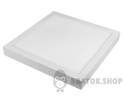 Светильник потолочный накладной LED 18W 6000K LUXEL SDLS-18C белый квадратный