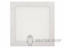 Светильник потолочный накладной LED 18W 6000K LUXEL SDLS-18C белый квадратный