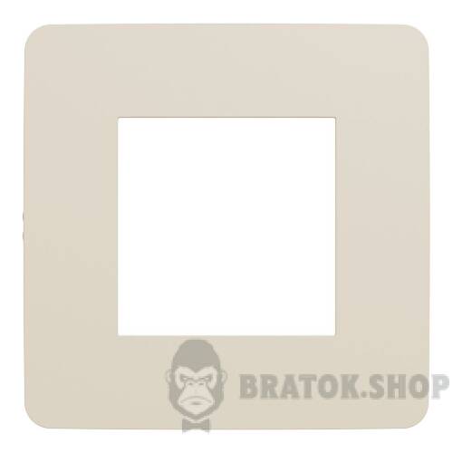 Рамка 1-постова, бежева/бежева Unica New Studio Color NU280244