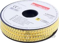 Маркер кабельний e.marker.stand.1.2.5.7, 1-2,5 кв.мм, "7", 1000 шт