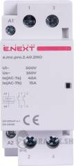 Модульний контактор e.mc.pro.2.40.2NO, 2р, 40А, 2NO, 220В