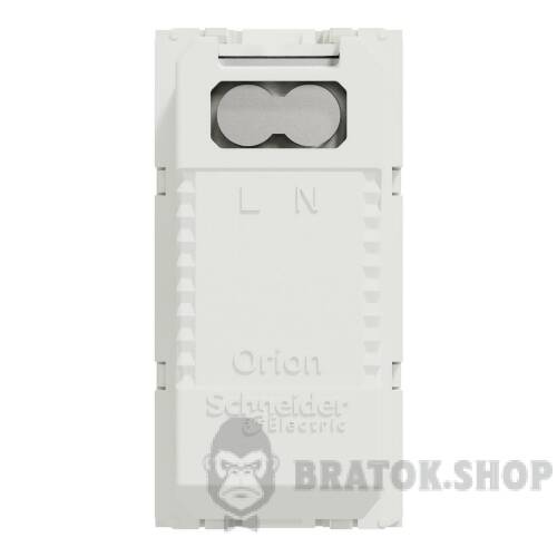 USB-коннектор 1 модуль білий NU342918 в Киеве