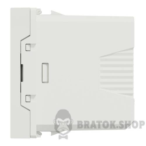USB-коннектор 1 модуль білий NU342918 в Киеве