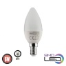 Світлодіодна лампа LED E14 C37 6W 6400K Horoz Electric ULTRA (001-003-0006-011)