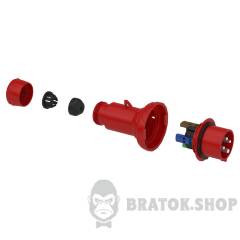 КАБ.ВИЛ.ШЗ.16A 2P+PE 100-130В IP67