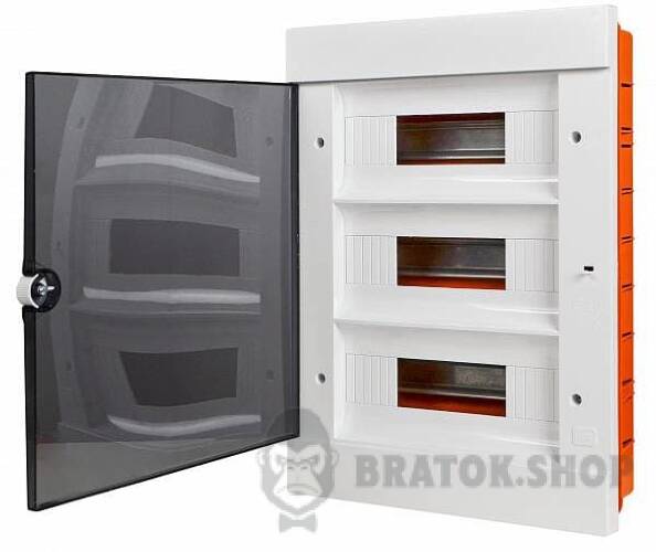 Щиток електричний пластиковий 36 мод УСКО-Укрем UBox вбудований A0270010014 у Сумах