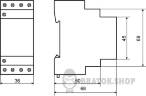 Контактор модульный 4P 20A 2NO+2NC АСКО-Укрем MK-N A0040030029 в Киеве