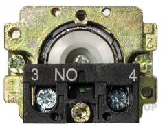 XB2-BD41 Кнопка поворотна 2-поз. з самоповерненням. Стандартна ручка
