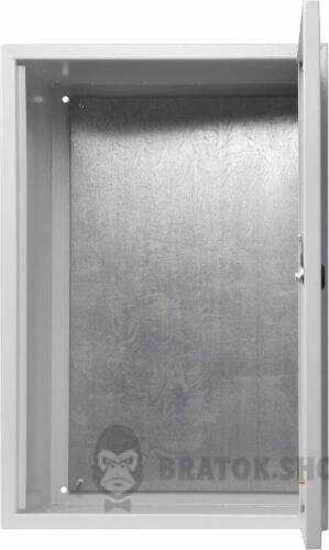 Щит монтажный металевий 60x40x30 ЩМП IP54 УСКО-Укрем UBox Light A0260020091 зовнішній
