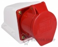 Розетка-гнездо силовая стационарная ГC 16A/5 400V 3P+N+PE (115) АСКО-Укрем A0080040003 красный
