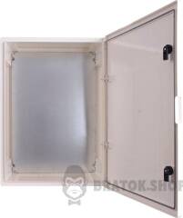 Корпус удароміцний з ASA-пластика e.plbox.500.700.245.ASA.blank, 500х700х245мм, IP65