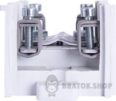 Клемна колодка прохідна e.tc.main.steel.95, 1х95 мм.кв./4х16 мм.кв..,сталевий контакт