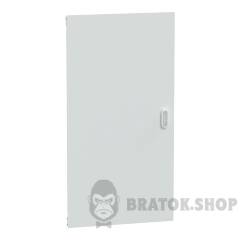 Двері суцільні, білі, 6 рядів, 24 модулі, PrismaSeT S