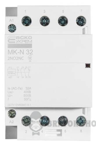 Контактор модульный 4P 32A 2NO+2NC АСКО-Укрем MK-N A0040030035 в Киеве