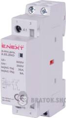Модульний контактор e.mc.pro.2.25.2NO, 2р, 25А, 2NO, 220В