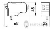 Незалежний розчіплювач e.industrial.ukm.400-800.FL.220, 220В i0070003 у Києві