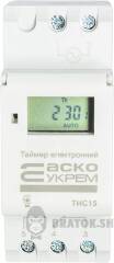 Таймер тижневий електронний THC15