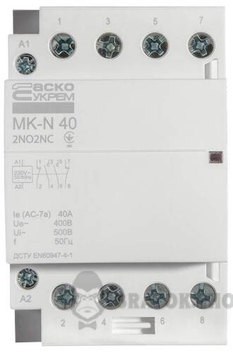 Контактор модульный 4P 40A 2NO+2NC АСКО-Укрем MK-N A0040030036 в Киеве