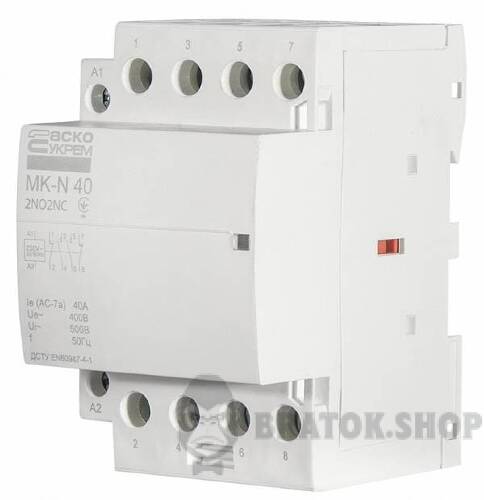 Контактор модульный 4P 40A 2NO+2NC АСКО-Укрем MK-N A0040030036 в Киеве