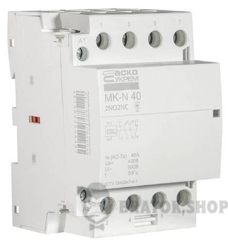 Контактор модульный 4P 40A 2NO+2NC АСКО-Укрем MK-N A0040030036 в Киеве
