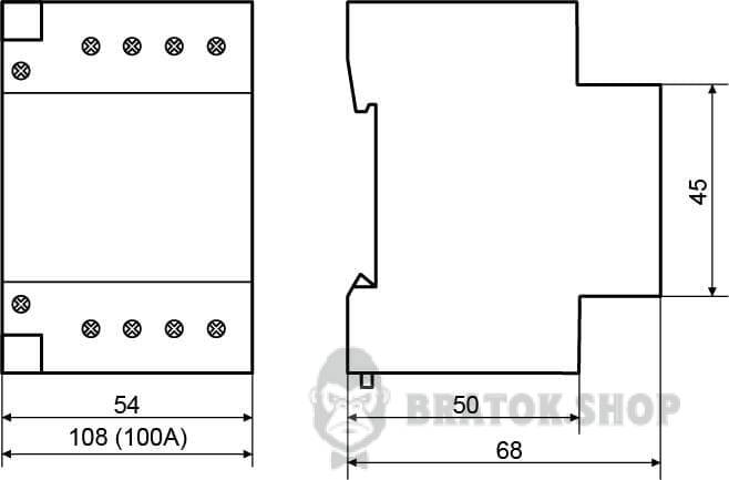 Контактор модульный 4P 40A 2NO+2NC АСКО-Укрем MK-N A0040030036 в Киеве