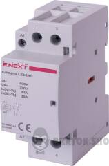 Модульний контактор e.mc.pro.2.63.2NO, 2р, 63А, 2NO, 220В