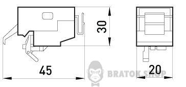 Незалежний розчіплювач e.industrial.ukm.60.FL.220, 220В в Сумах