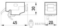 Незалежний розчіплювач e.industrial.ukm.60.FL.220, 220В в Сумах