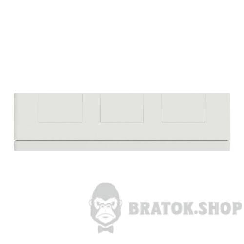 Блок unica system+ відкртита вставка 3х2 білий NU123418