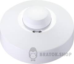Датчик руху мікрохвильовий e.sensor.mw.700.white(білий)  360°, IP20