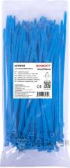 Кабельна стяжка e.ct.stand.300.8.blue (100шт), синя