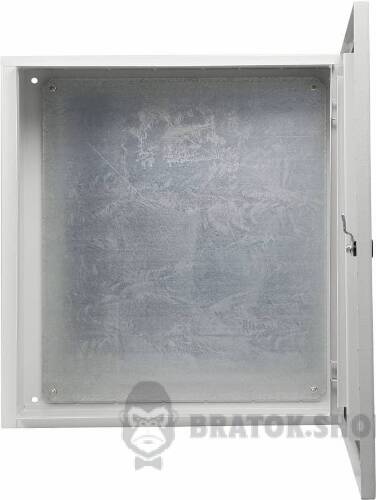 Щит монтажный металевий 60x60x25 ЩМП IP54 УСКО-Укрем UBox Light A0260020094 зовнішній