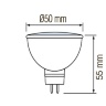 Лампа светодиодная LED GU5.3 MR16 6W 6400K Horoz Electric FONIX (001-001-0006-011)