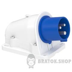 КАБ.ВИЛК.НАСТІН,ШВ..16А 2P+E IP67 250В