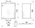 Привід електромагнітний e.industrial.ukm.100.MD.220, 220В i0090001 у Києві