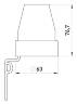 Сутінкове реле e.sensor.light-control.302.white(білий), 10А, IP44 s061007 у Києві