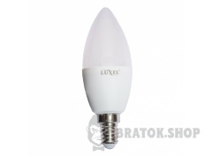 Лампа светодиодная LED E14 10 Вт 3000К C37 LUXEL (048-HE) 