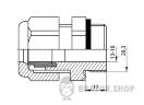 Кабельний ввід латунний e.met.pg.stand.21 s051012 у Києві
